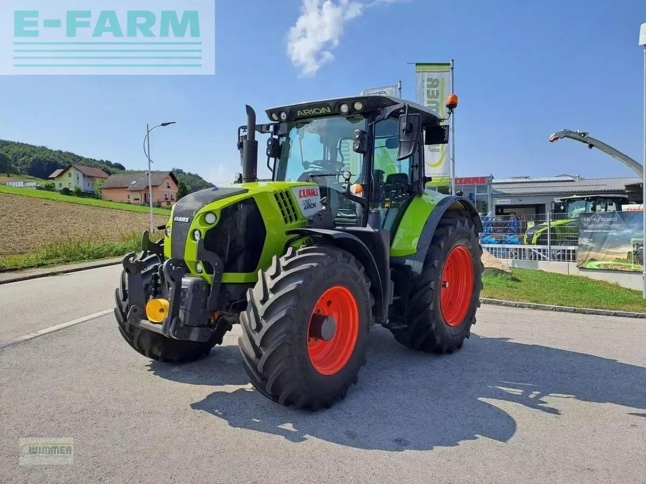 CLAAS arion 550 cis cmatic CMATIC CIS - Traktor: pilt 1 CLAAS arion 550 cis cmatic CMATIC CIS - Traktor: pilt 1