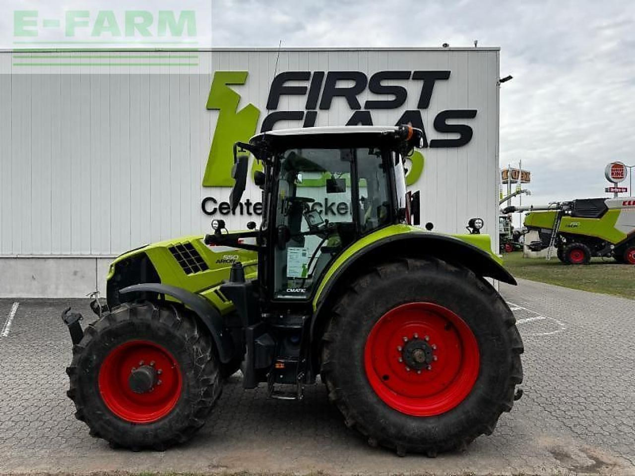 CLAAS arion 550 cmatic CMATIC - Traktor: pilt 2 CLAAS arion 550 cmatic CMATIC - Traktor: pilt 2
