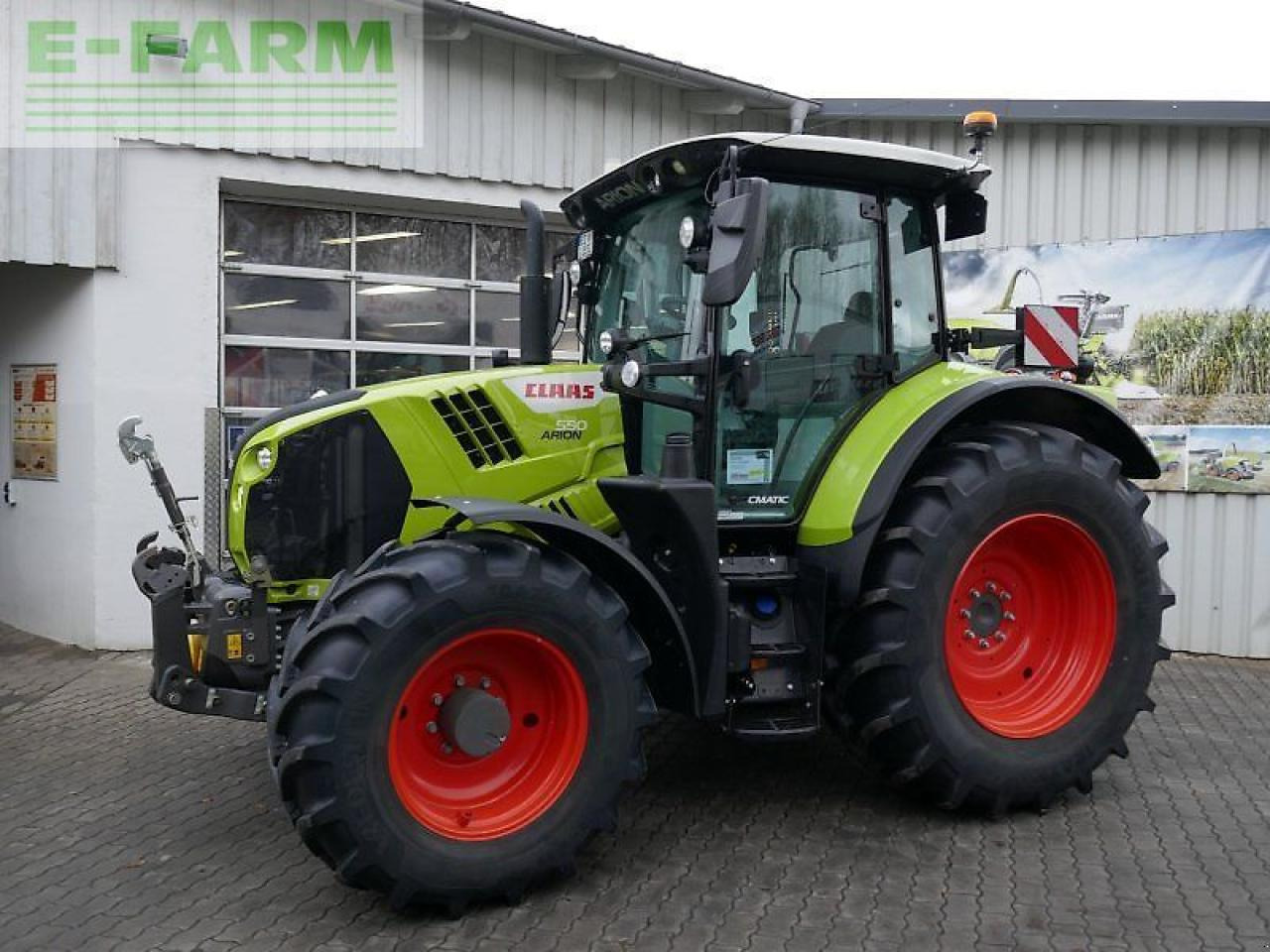 CLAAS arion 550 cmatic cebis CMATIC CEBIS - Traktor: pilt 1 CLAAS arion 550 cmatic cebis CMATIC CEBIS - Traktor: pilt 1