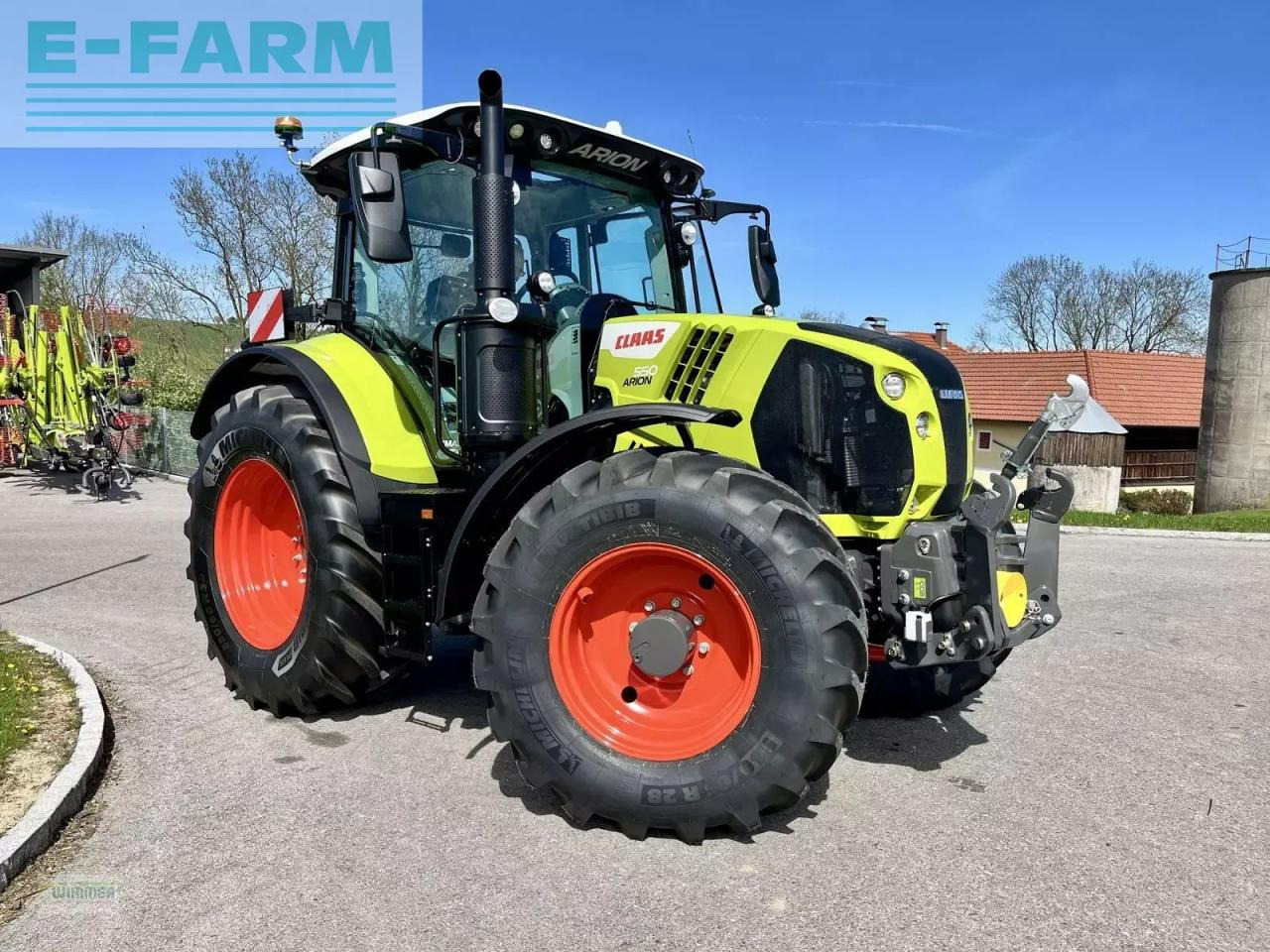 CLAAS arion 550 cmatic cebis CMATIC CEBIS - Traktor: pilt 1 CLAAS arion 550 cmatic cebis CMATIC CEBIS - Traktor: pilt 1
