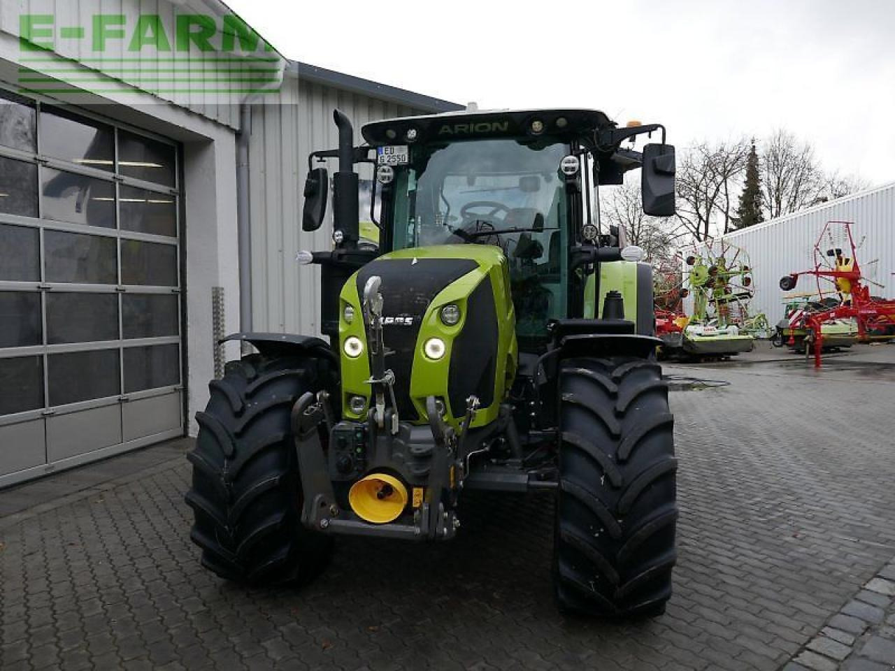CLAAS arion 550 cmatic cebis CMATIC CEBIS - Traktor: pilt 2 CLAAS arion 550 cmatic cebis CMATIC CEBIS - Traktor: pilt 2