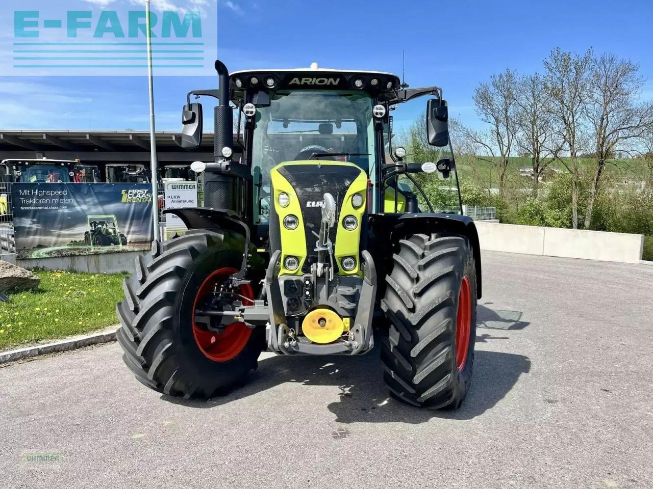 CLAAS arion 550 cmatic cebis CMATIC CEBIS - Traktor: pilt 2 CLAAS arion 550 cmatic cebis CMATIC CEBIS - Traktor: pilt 2