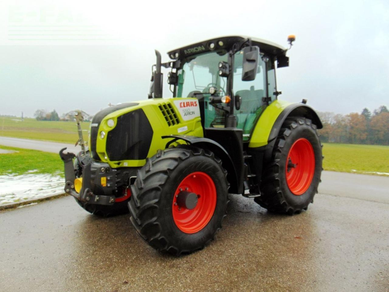 CLAAS arion 550 cmatic cis+ CMATIC CIS+ - Traktor: pilt 1 CLAAS arion 550 cmatic cis+ CMATIC CIS+ - Traktor: pilt 1