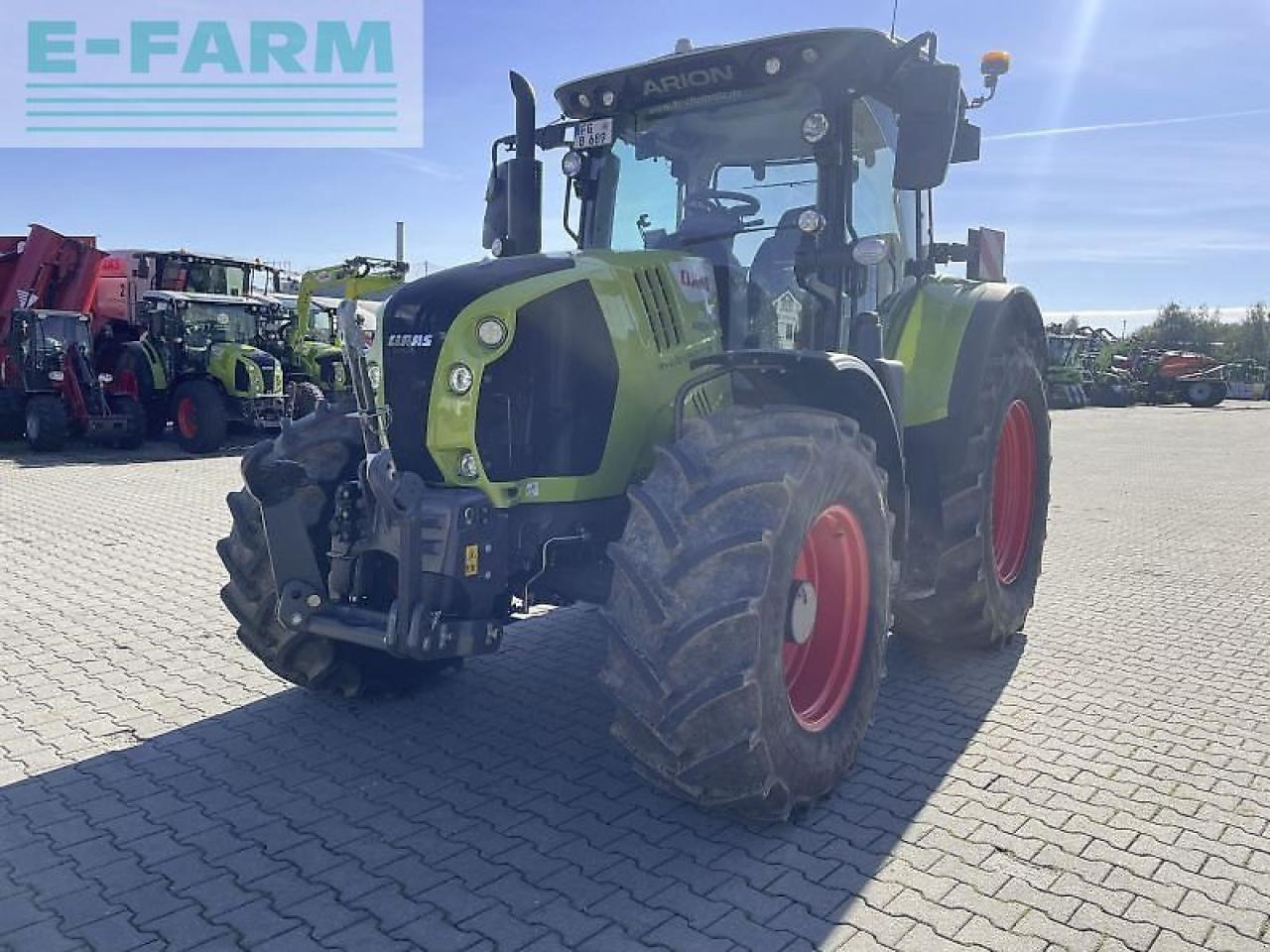 CLAAS arion 550 cmatic - stage v ceb CMATIC - Traktor: pilt 1 CLAAS arion 550 cmatic - stage v ceb CMATIC - Traktor: pilt 1