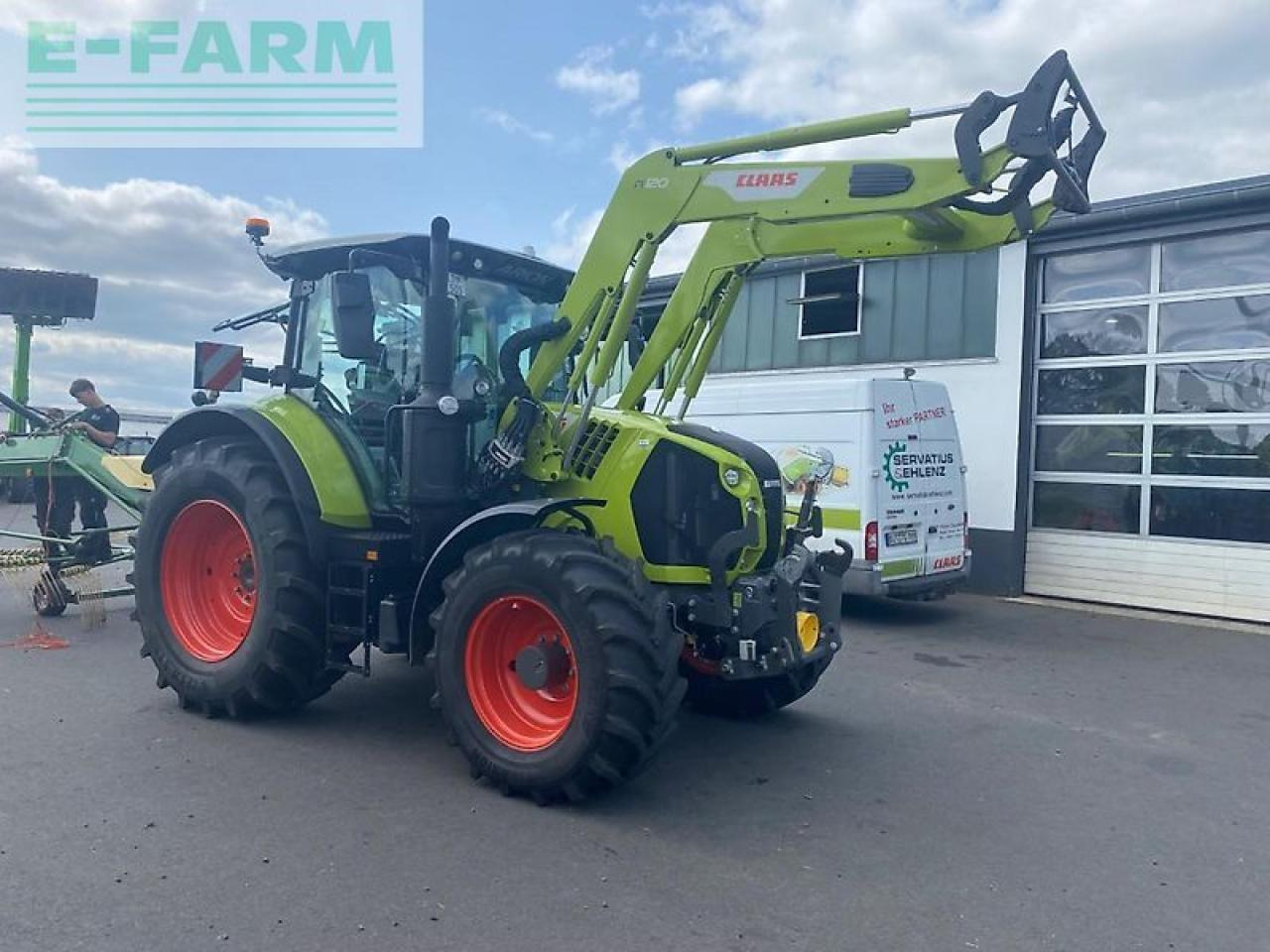 CLAAS arion 550 hexashift stage v cebis vorführmaschine mit garantieverlängerung HEXASHIFT CEBIS - Traktor: pilt 3 CLAAS arion 550 hexashift stage v cebis vorführmaschine mit garantieverlängerung HEXASHIFT CEBIS - Traktor: pilt 3