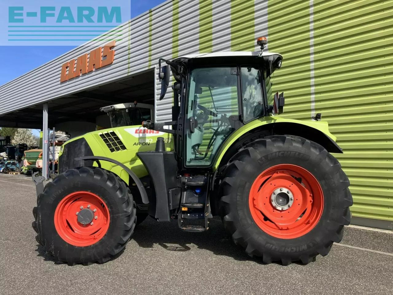 CLAAS arion 630 cis electropilot - Traktor: pilt 2 CLAAS arion 630 cis electropilot - Traktor: pilt 2