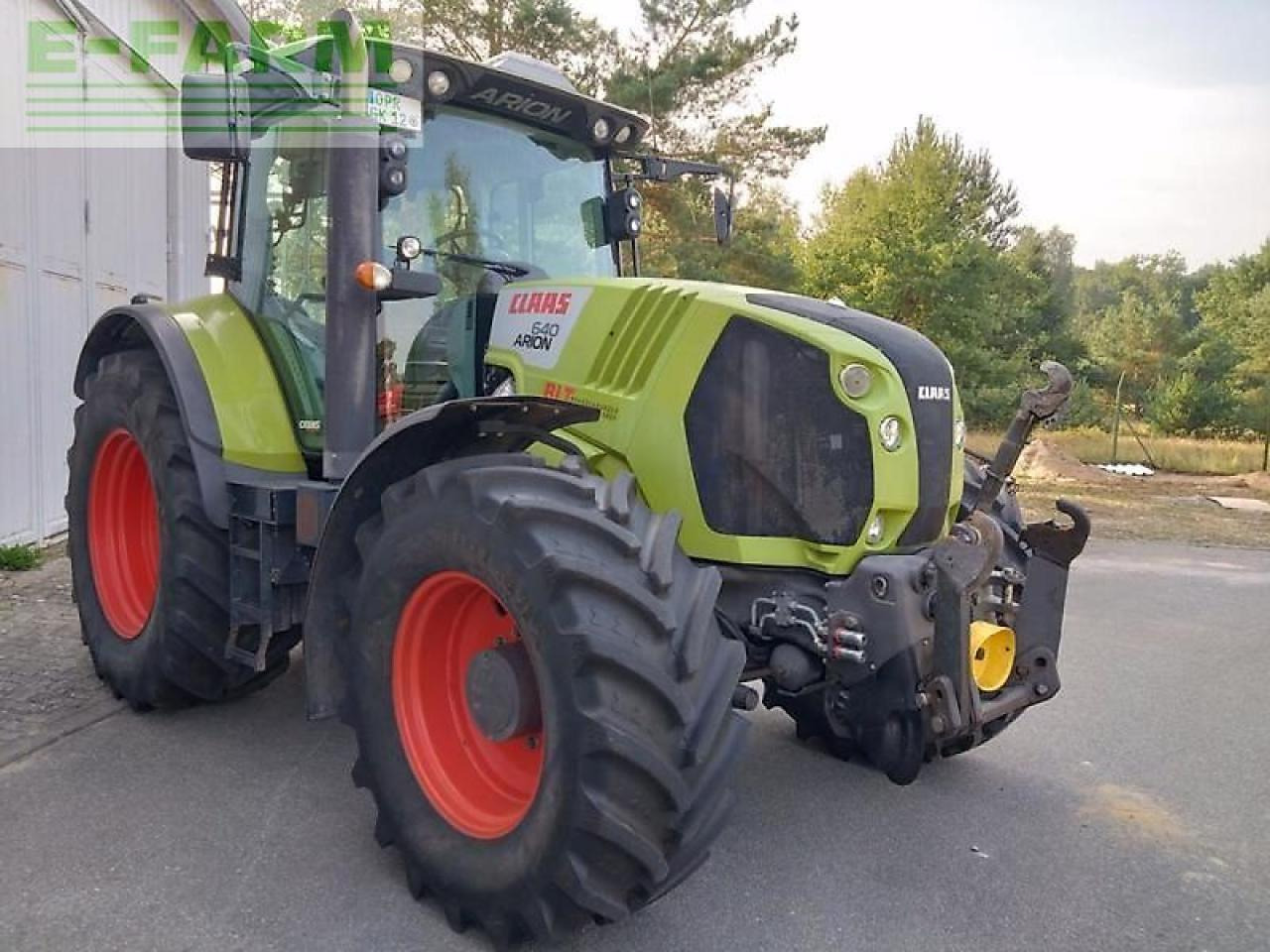 CLAAS arion 640 - Traktor: pilt 1 CLAAS arion 640 - Traktor: pilt 1