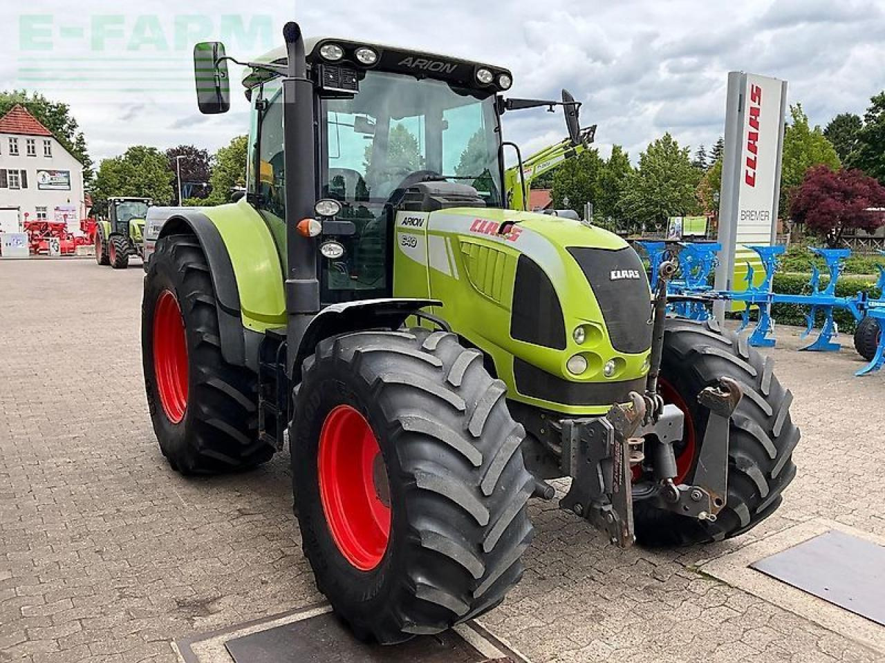 CLAAS arion 640 cebis 50km/h CEBIS - Traktor: pilt 4 CLAAS arion 640 cebis 50km/h CEBIS - Traktor: pilt 4
