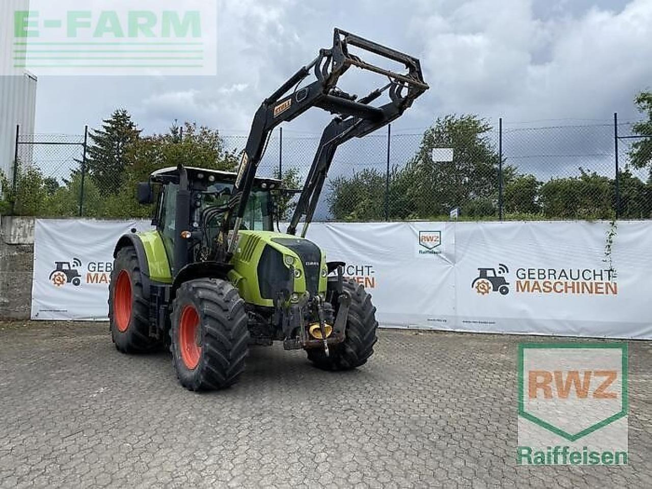 CLAAS arion 650 - Traktor: pilt 1 CLAAS arion 650 - Traktor: pilt 1