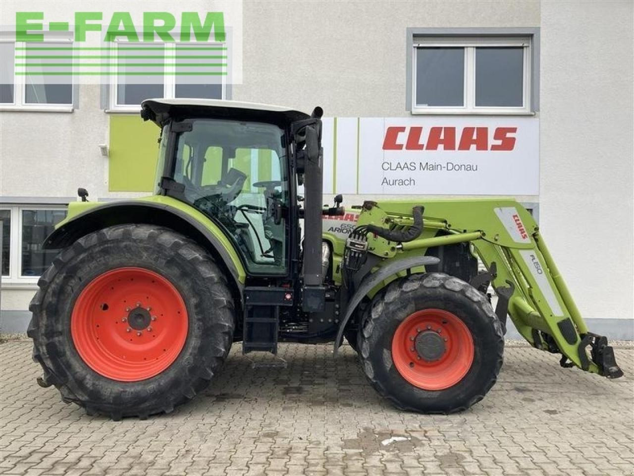 CLAAS arion 650 cebis - Traktor: pilt 1 CLAAS arion 650 cebis - Traktor: pilt 1