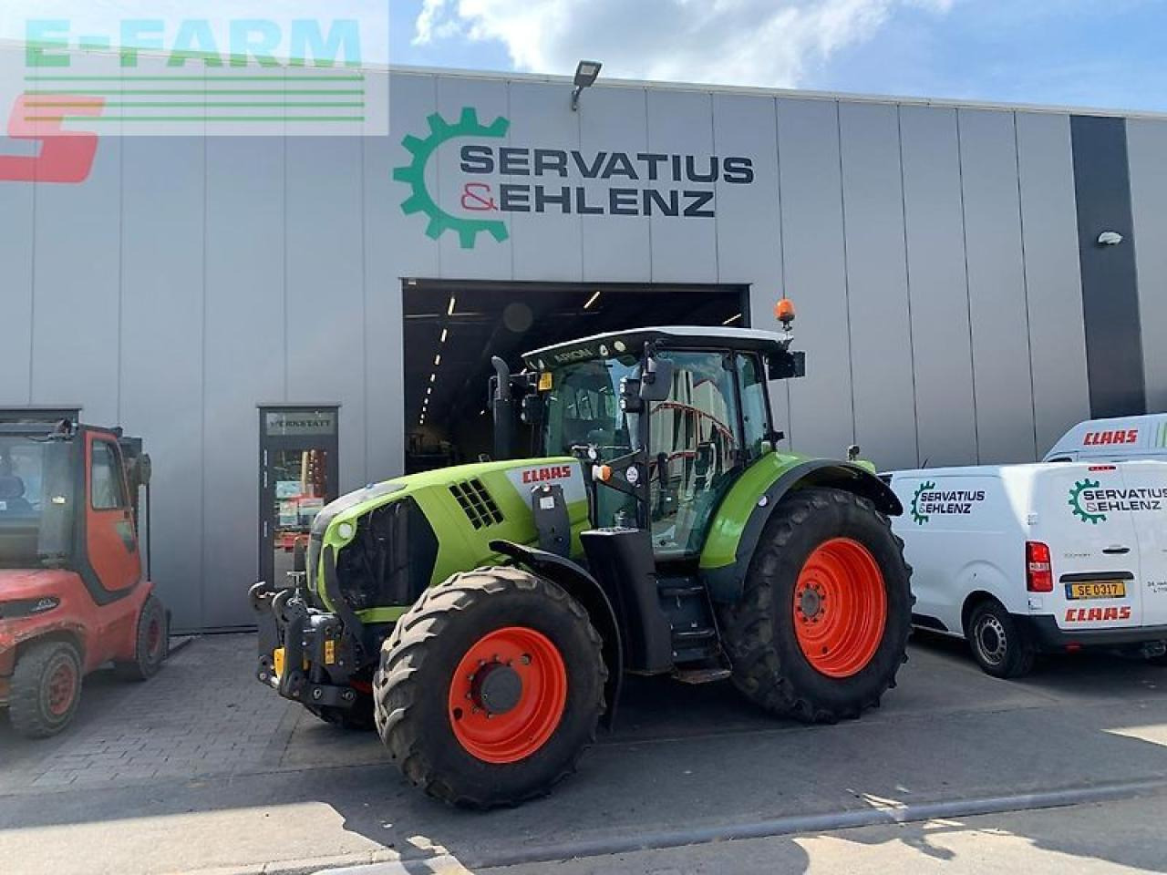 CLAAS arion 650 cebis hexa - Traktor: pilt 1 CLAAS arion 650 cebis hexa - Traktor: pilt 1