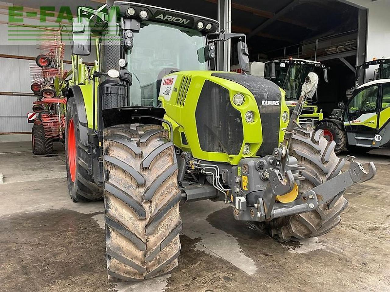 CLAAS arion 660 - Traktor: pilt 1 CLAAS arion 660 - Traktor: pilt 1