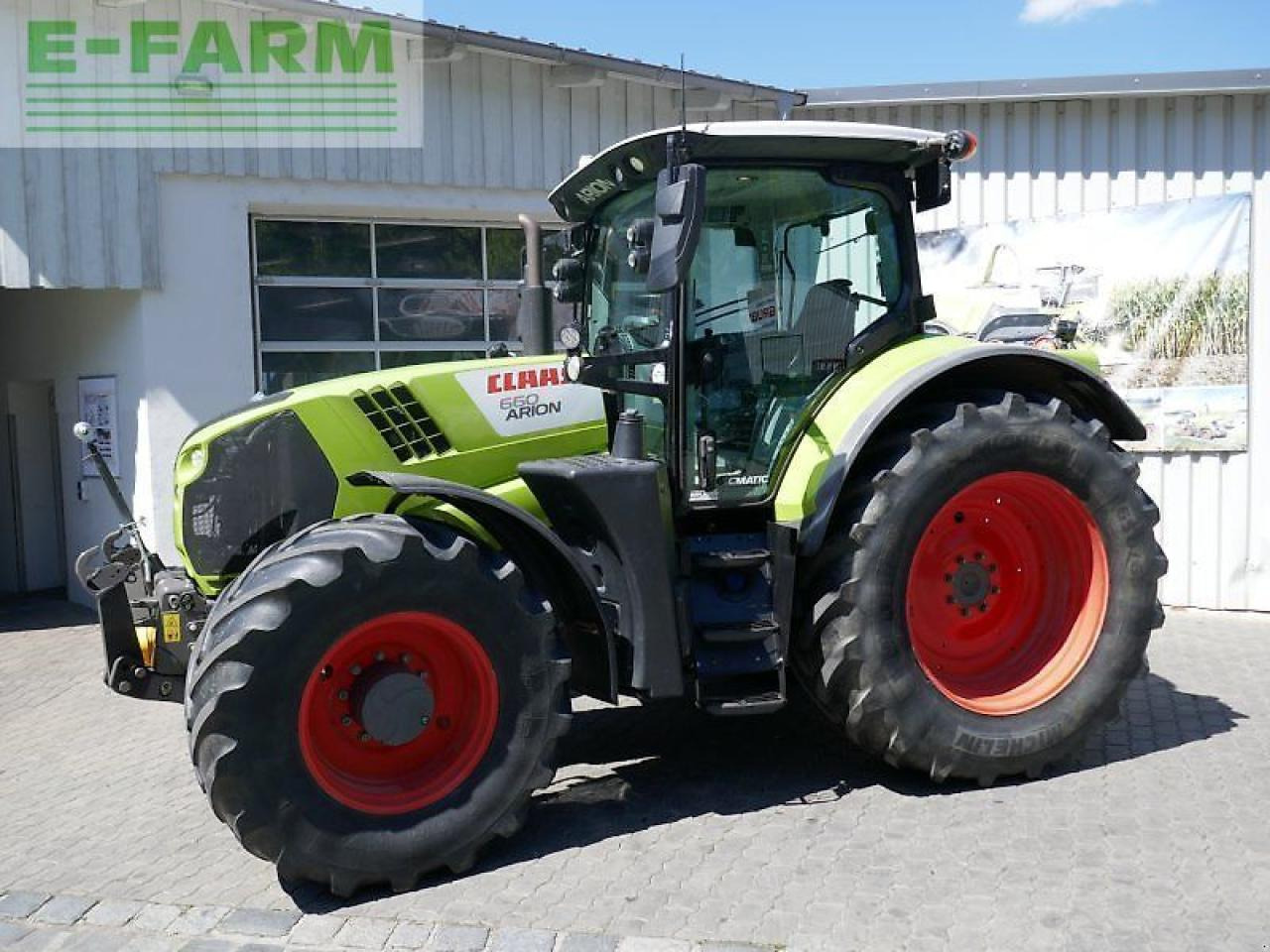 CLAAS arion 660 cmatic cebis CMATIC CEBIS - Traktor: pilt 1 CLAAS arion 660 cmatic cebis CMATIC CEBIS - Traktor: pilt 1