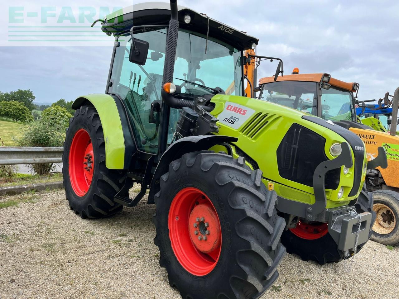 CLAAS atos 340 (a79/400) - Traktor: pilt 1 CLAAS atos 340 (a79/400) - Traktor: pilt 1