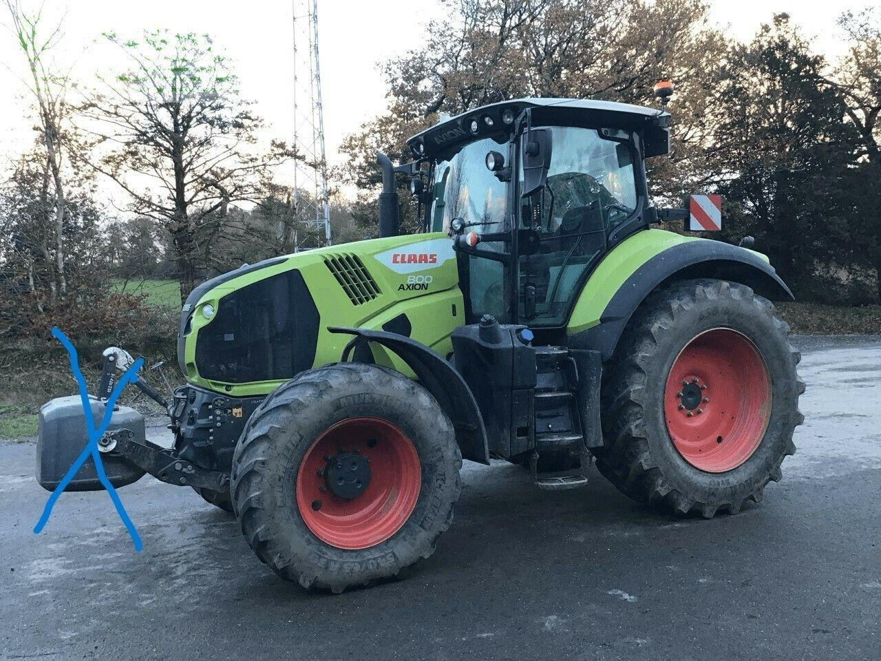 CLAAS axion 800 hexashift s5 - Traktor: pilt 1 CLAAS axion 800 hexashift s5 - Traktor: pilt 1