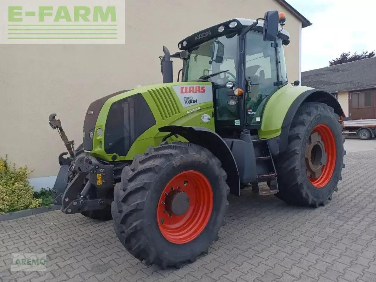 CLAAS axion 820 cmatic cebis CMATIC CEBIS - Traktor: pilt 1 CLAAS axion 820 cmatic cebis CMATIC CEBIS - Traktor: pilt 1