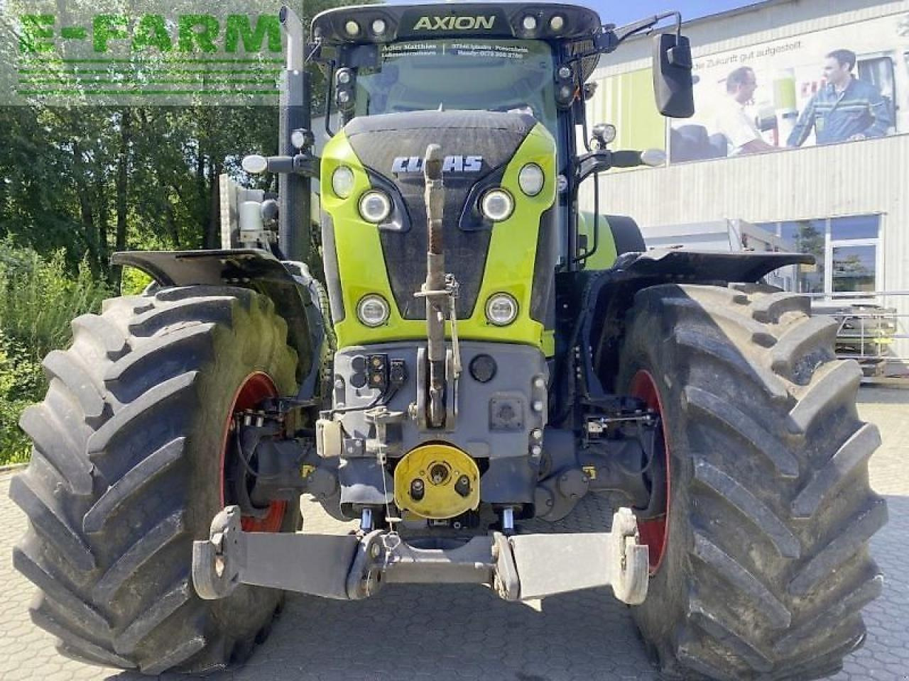 CLAAS axion 830 cmatic cebis + rda CMATIC CEBIS - Traktor: pilt 3 CLAAS axion 830 cmatic cebis + rda CMATIC CEBIS - Traktor: pilt 3