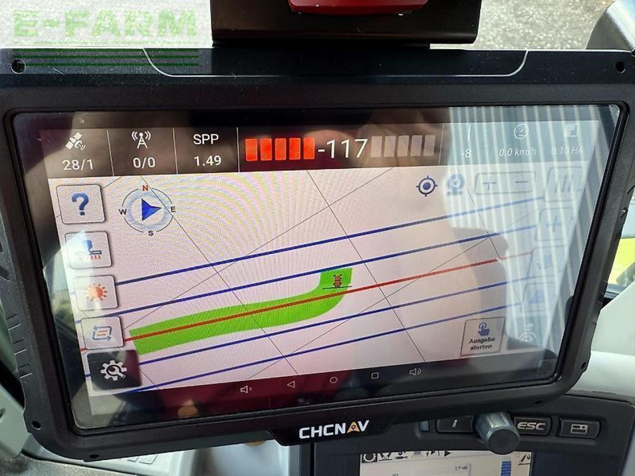 Traktor CLAAS axion 840 cebis cmatic mit rtk und kamera CMATIC CEBIS: pilt 22