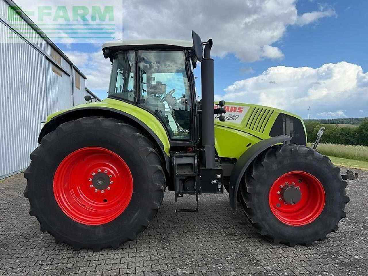 Traktor CLAAS axion 840 cebis cmatic mit rtk und kamera CMATIC CEBIS: pilt 8