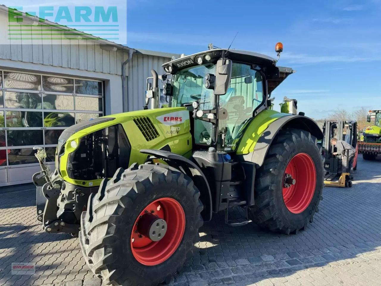 CLAAS axion 870 cmatic cis+ CMATIC CIS+ - Traktor: pilt 1 CLAAS axion 870 cmatic cis+ CMATIC CIS+ - Traktor: pilt 1