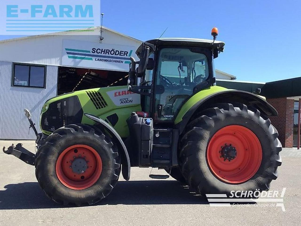 Traktor CLAAS axion 870 cmatic rtk CMATIC: pilt 9