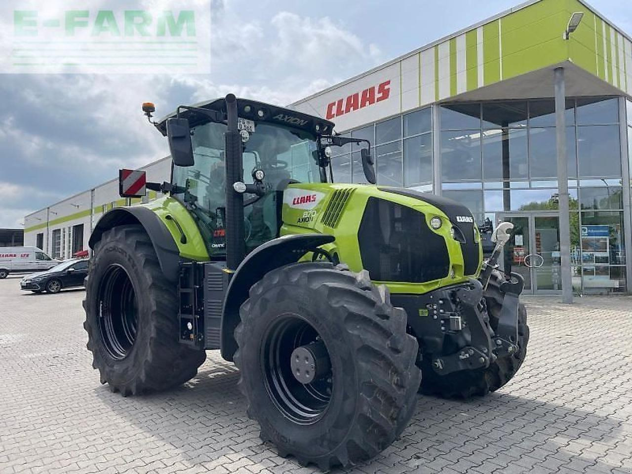 CLAAS axion 870 cmatic - stage v CMATIC - Traktor: pilt 1 CLAAS axion 870 cmatic - stage v CMATIC - Traktor: pilt 1