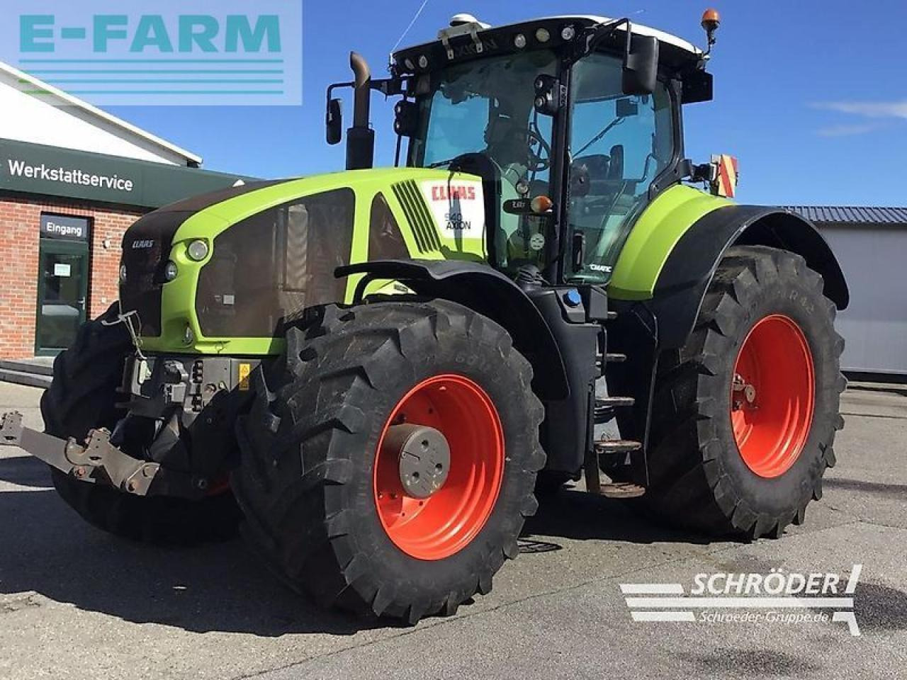 CLAAS axion 940 cmatic | rtk | s10 terminal - Traktor: pilt 1 CLAAS axion 940 cmatic | rtk | s10 terminal - Traktor: pilt 1