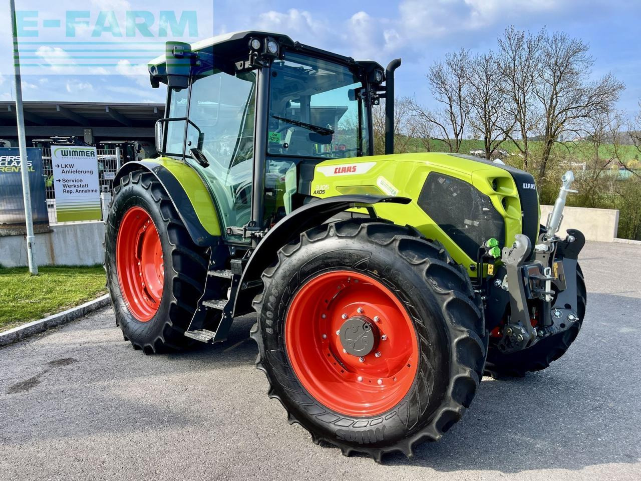 CLAAS axos 3.105 - Traktor: pilt 1 CLAAS axos 3.105 - Traktor: pilt 1