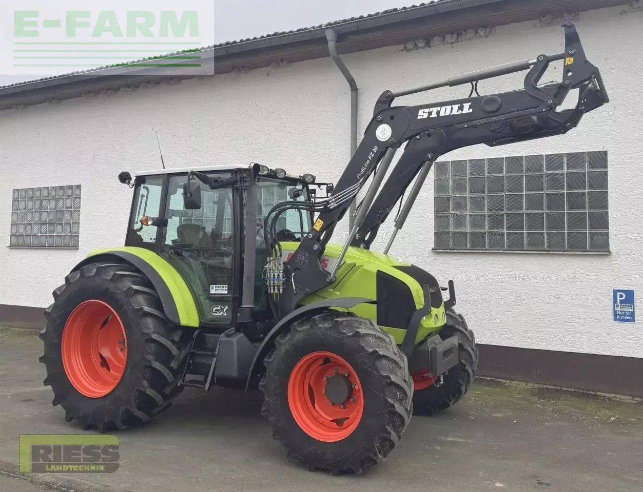 CLAAS axos 320 cx stoll fz 20 CX - Traktor: pilt 2 CLAAS axos 320 cx stoll fz 20 CX - Traktor: pilt 2