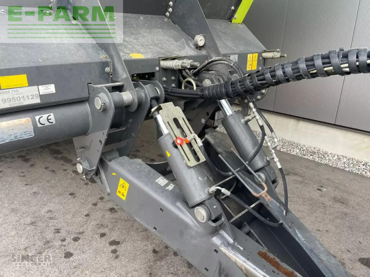 CLAAS cargos 750 - Põllutöö tõstuk-järelhaagis/ Kallur: pilt 4 CLAAS cargos 750 - Põllutöö tõstuk-järelhaagis/ Kallur: pilt 4