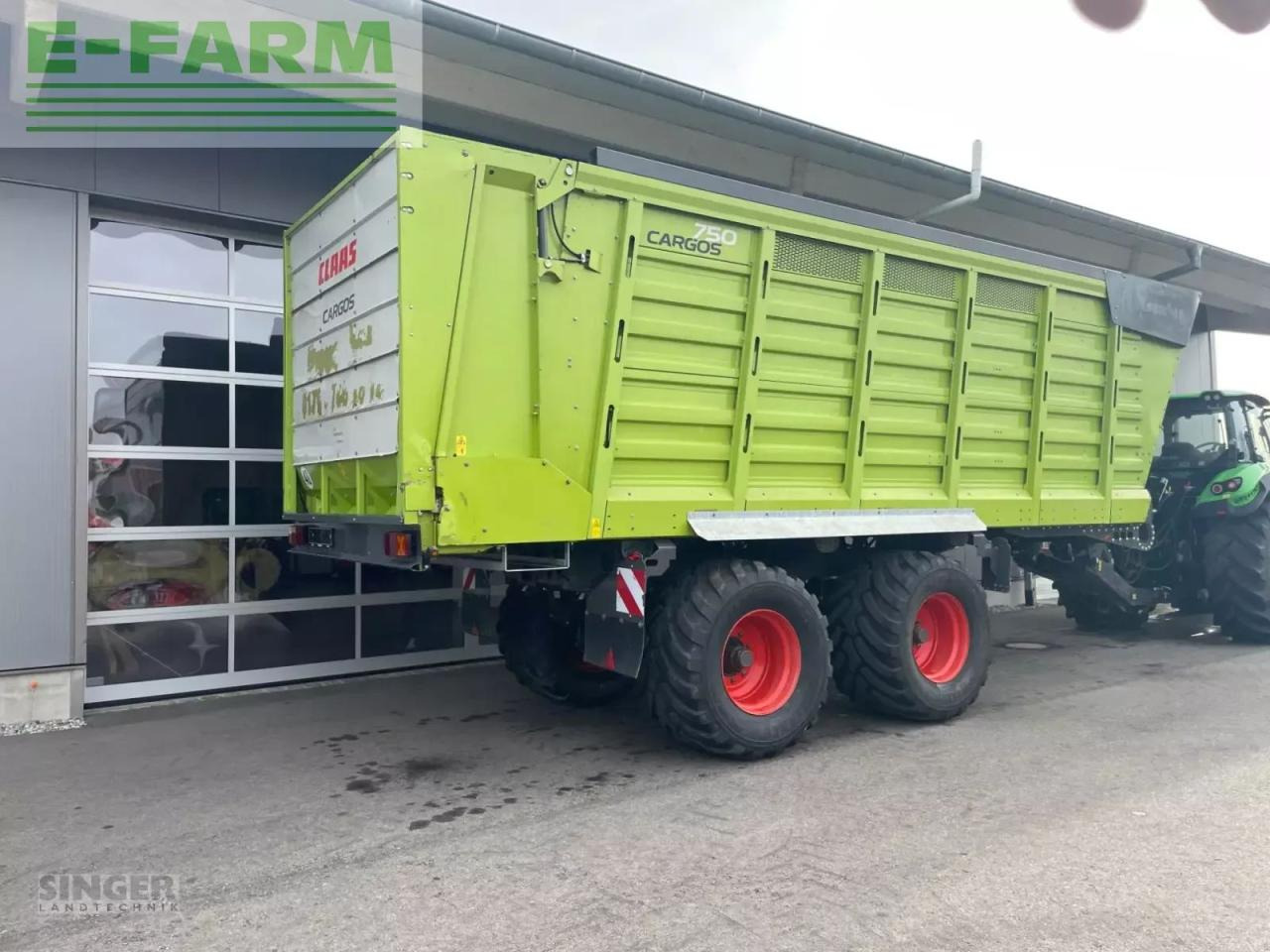 CLAAS cargos 750 - Põllutöö tõstuk-järelhaagis/ Kallur: pilt 5 CLAAS cargos 750 - Põllutöö tõstuk-järelhaagis/ Kallur: pilt 5