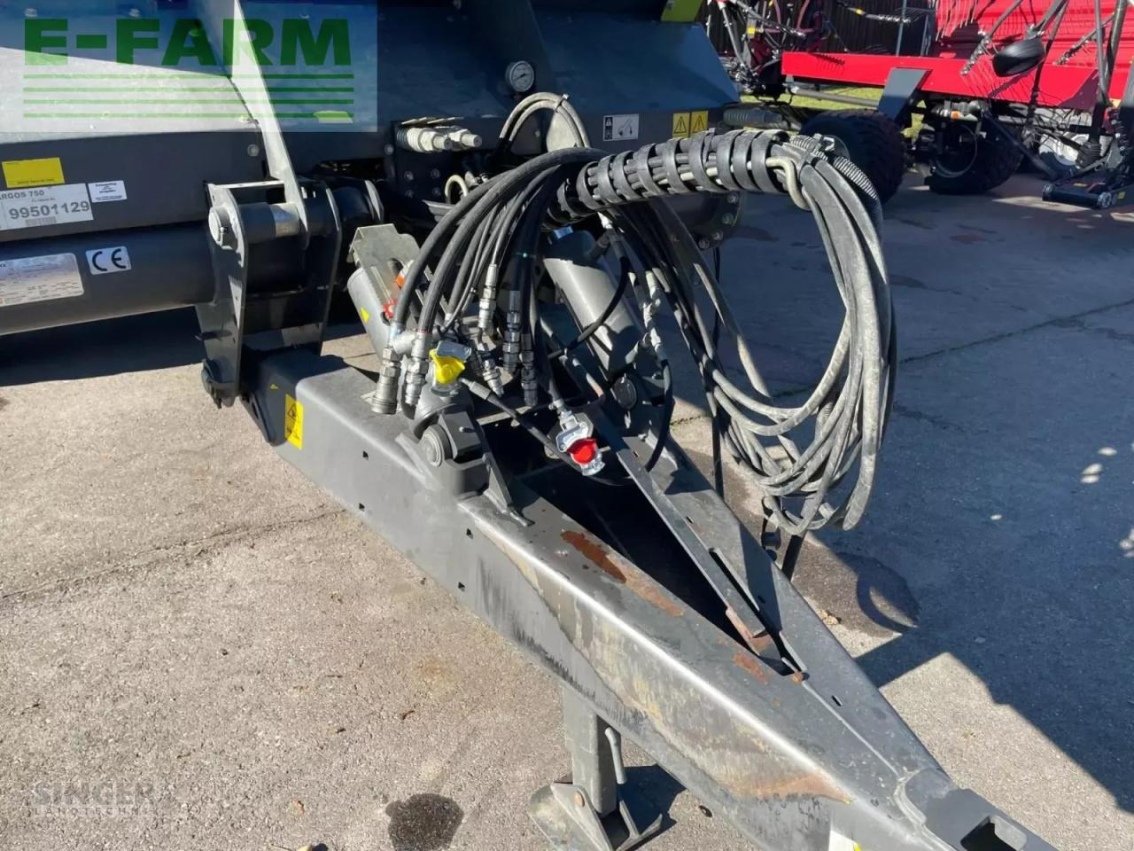 CLAAS cargos 750 - Põllutöö tõstuk-järelhaagis/ Kallur: pilt 2 CLAAS cargos 750 - Põllutöö tõstuk-järelhaagis/ Kallur: pilt 2