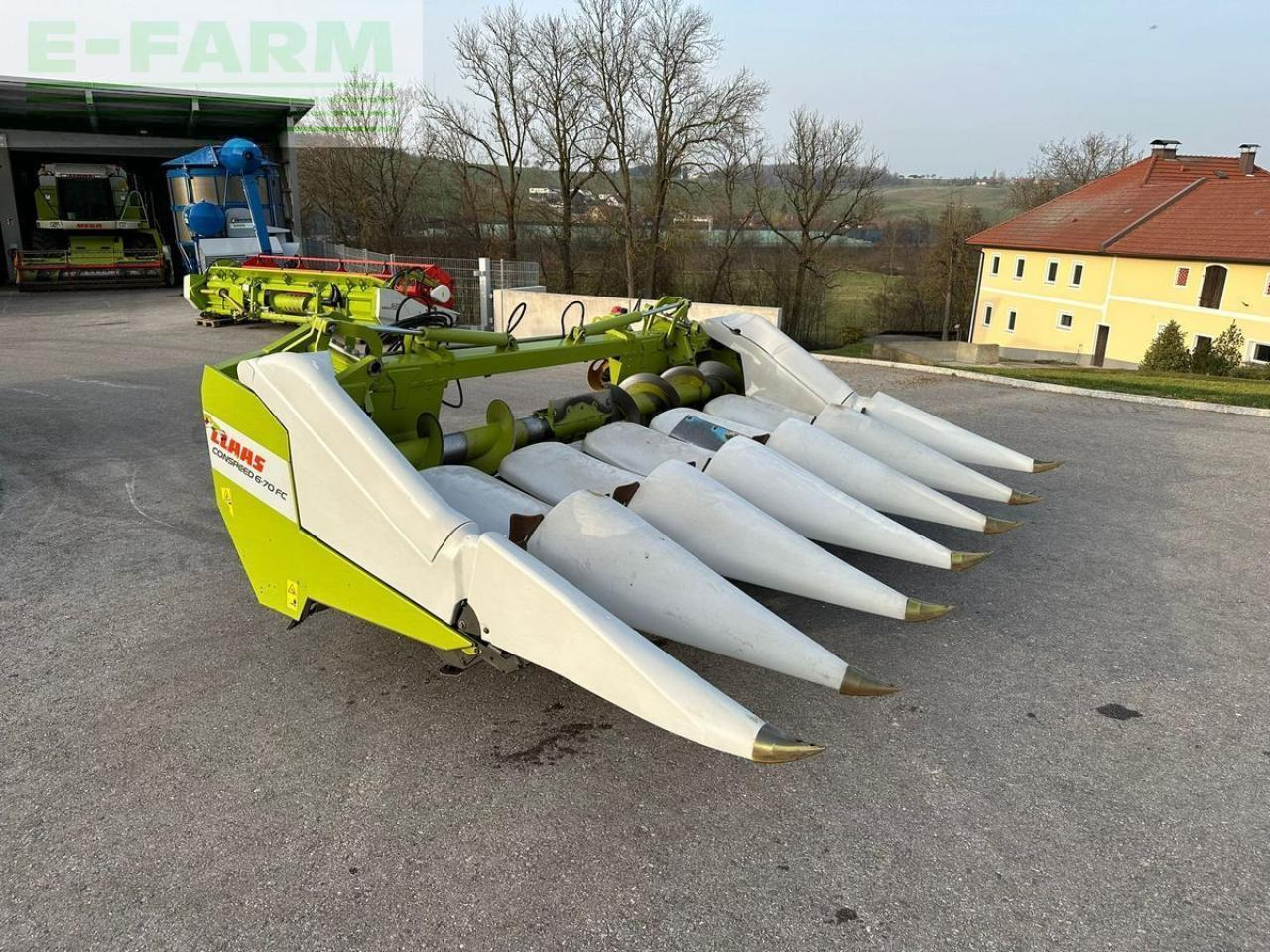 CLAAS conspeed 6-70 fc - gebrauchter maispflücker - Saagikoristusmasina lisa: pilt 1 CLAAS conspeed 6-70 fc - gebrauchter maispflücker - Saagikoristusmasina lisa: pilt 1