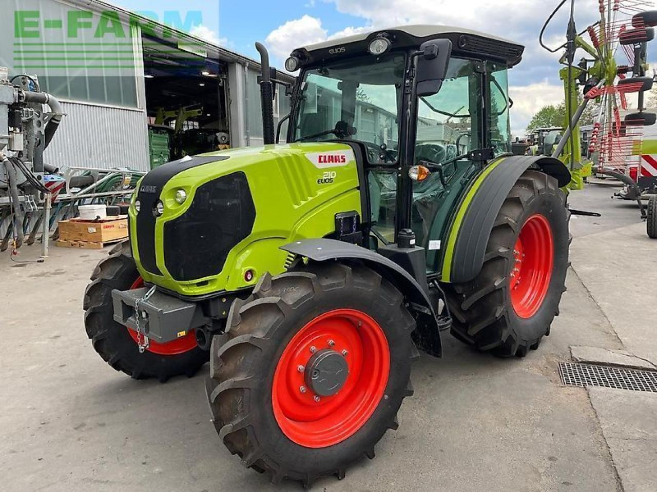 CLAAS elios 210 kabine classic - Traktor: pilt 1 CLAAS elios 210 kabine classic - Traktor: pilt 1