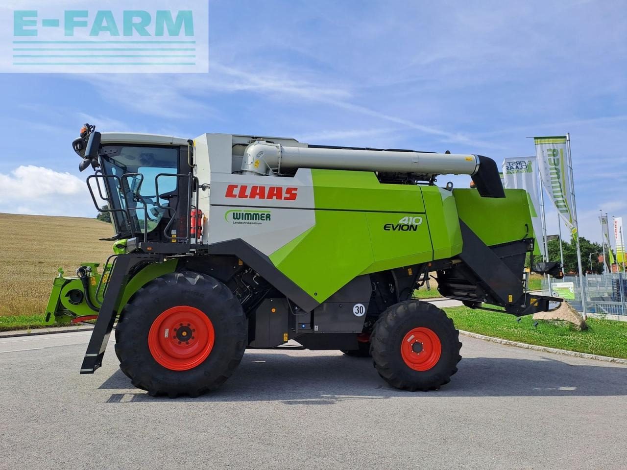 CLAAS evion 410 - Kombain: pilt 4 CLAAS evion 410 - Kombain: pilt 4