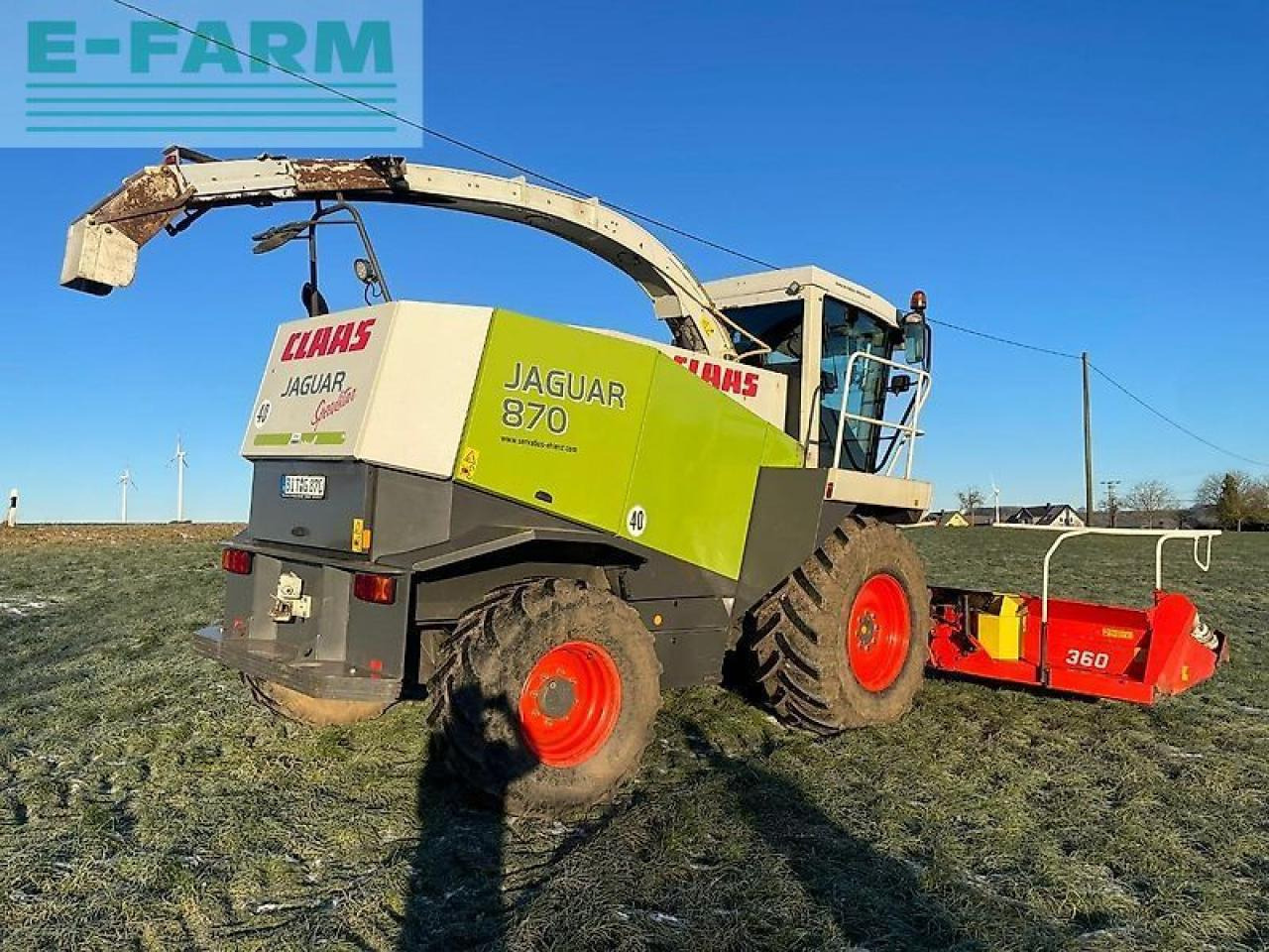 CLAAS jaguar 870 speedstar + kemper 360 plus + pick-up top! - Koristusmasin: pilt 4 CLAAS jaguar 870 speedstar + kemper 360 plus + pick-up top! - Koristusmasin: pilt 4