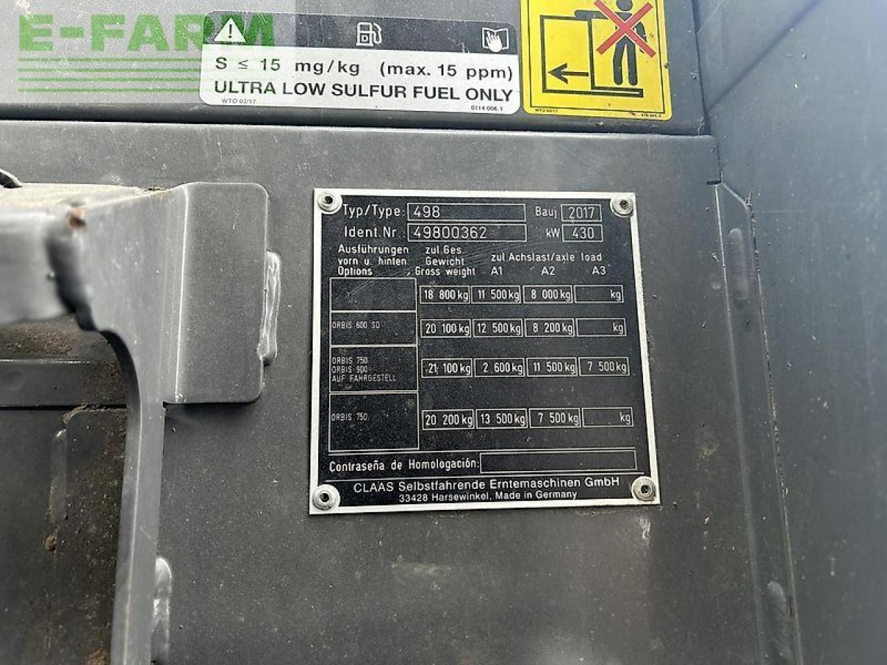 Koristusmasin CLAAS jaguar 950: pilt 6