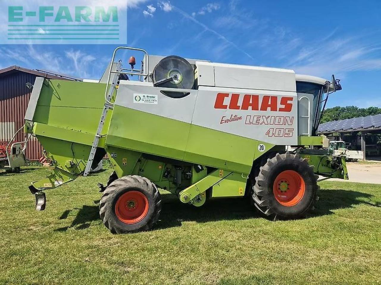 CLAAS lexion 405 - Kombain: pilt 2 CLAAS lexion 405 - Kombain: pilt 2