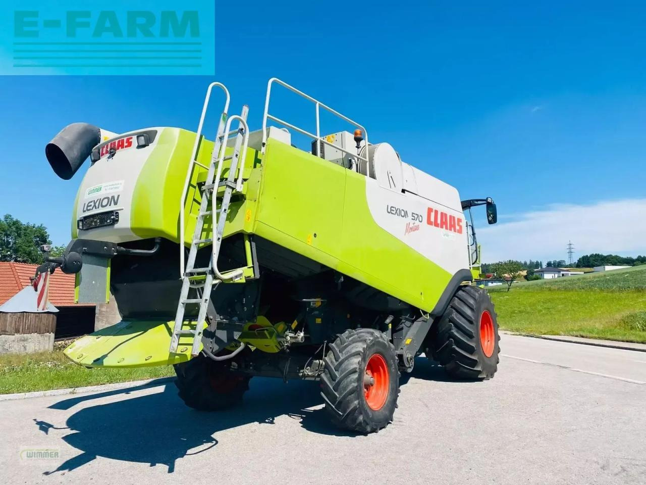CLAAS lexion 570 montana - Kombain: pilt 3 CLAAS lexion 570 montana - Kombain: pilt 3