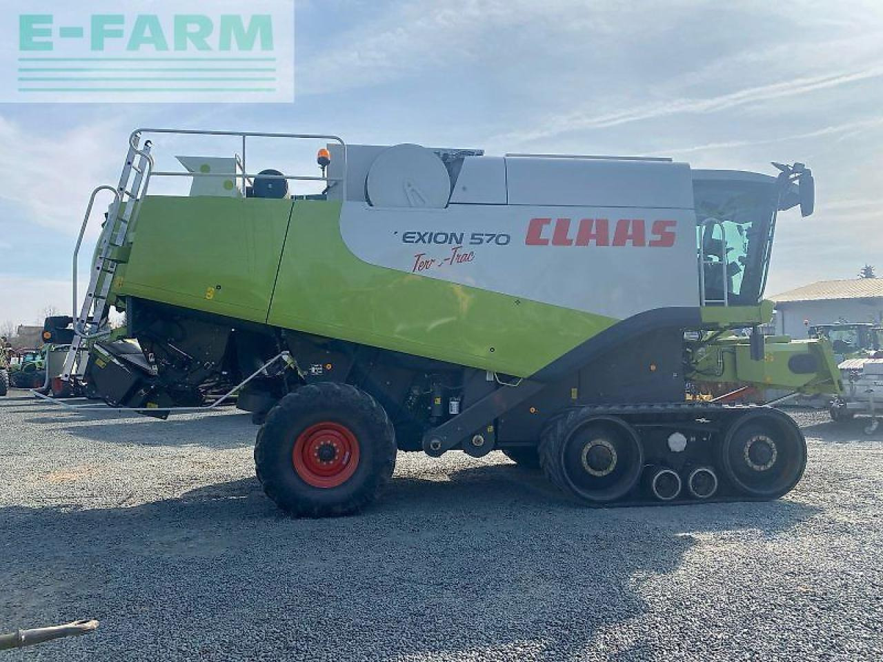 CLAAS lexion 570 tt - Kombain: pilt 5 CLAAS lexion 570 tt - Kombain: pilt 5