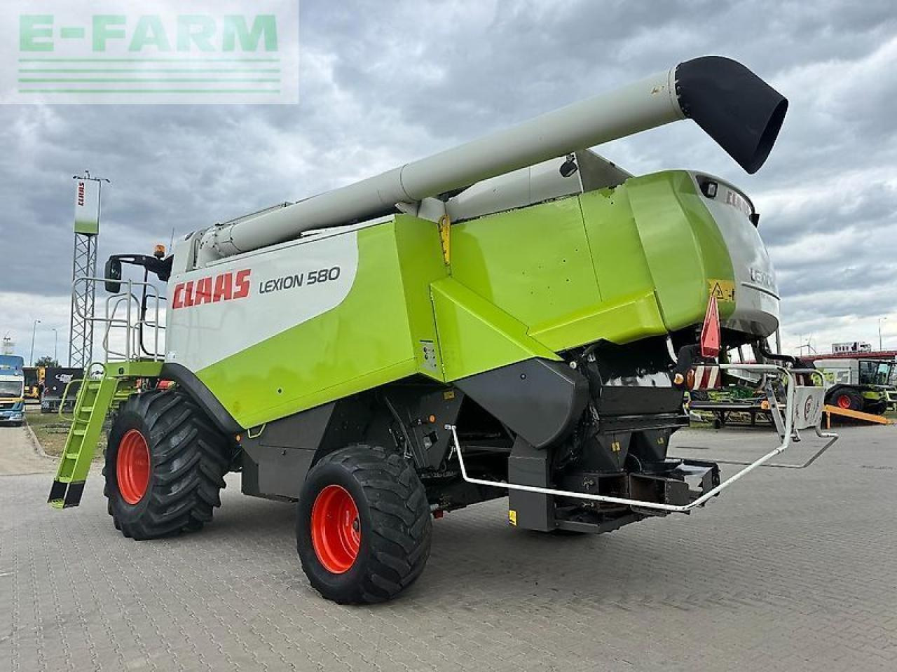 CLAAS lexion 580 - Kombain: pilt 5 CLAAS lexion 580 - Kombain: pilt 5
