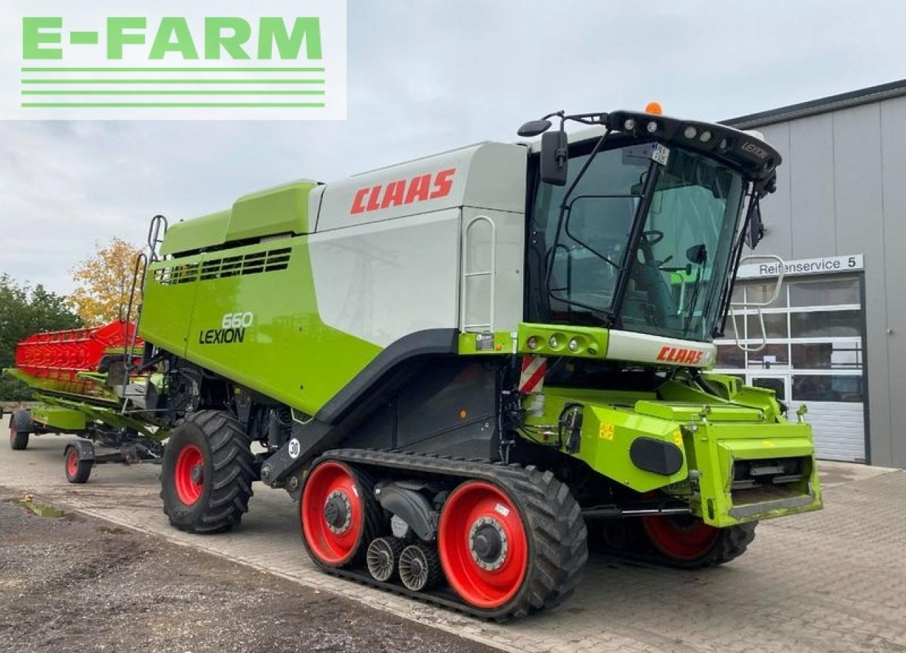 CLAAS lexion 660 tt mit vario 930 - Kombain: pilt 1 CLAAS lexion 660 tt mit vario 930 - Kombain: pilt 1