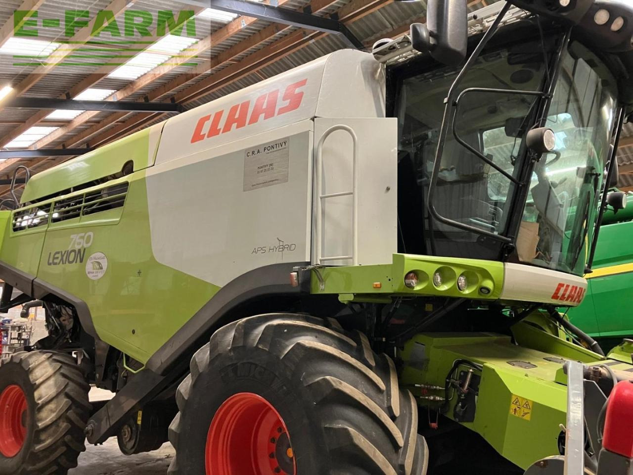 CLAAS lexion 760 t4i - Kombain: pilt 2 CLAAS lexion 760 t4i - Kombain: pilt 2
