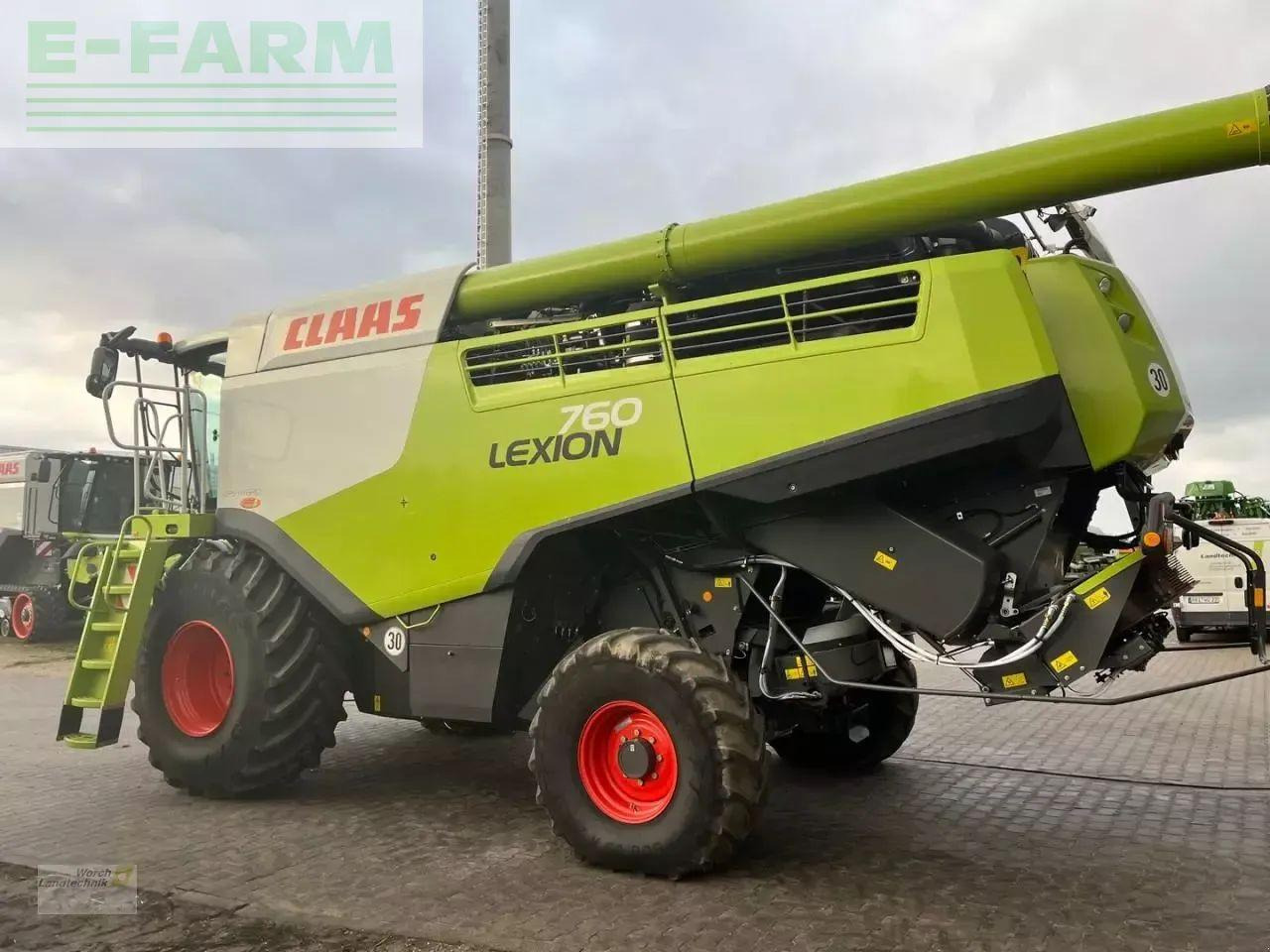 Kombain CLAAS lexion 760 tier4i: pilt 8