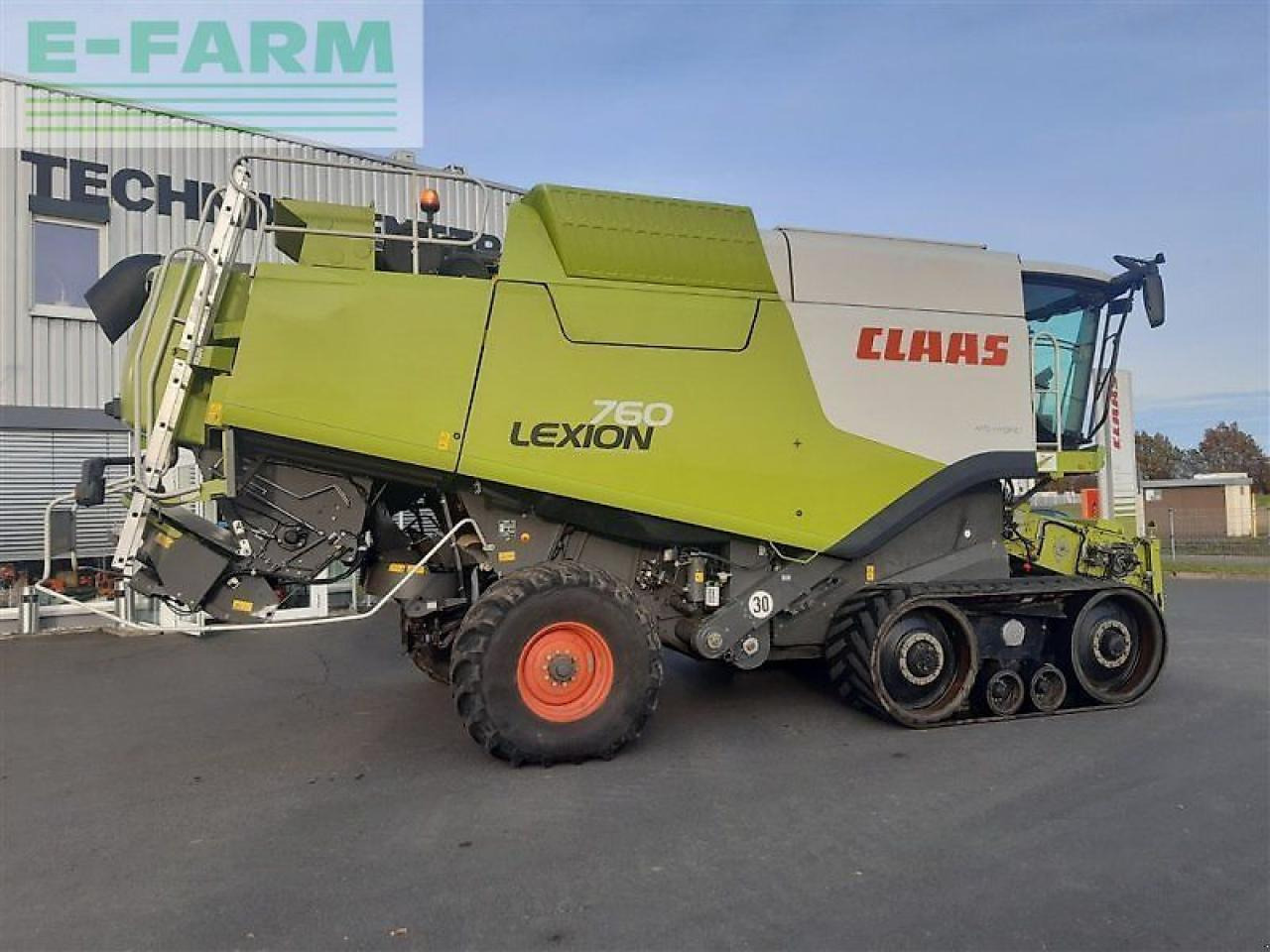 CLAAS lexion 760 tt - Kombain: pilt 4 CLAAS lexion 760 tt - Kombain: pilt 4