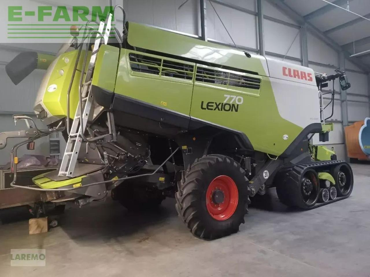 CLAAS lexion 770 tt terratrac + v1050 - Kombain: pilt 2 CLAAS lexion 770 tt terratrac + v1050 - Kombain: pilt 2