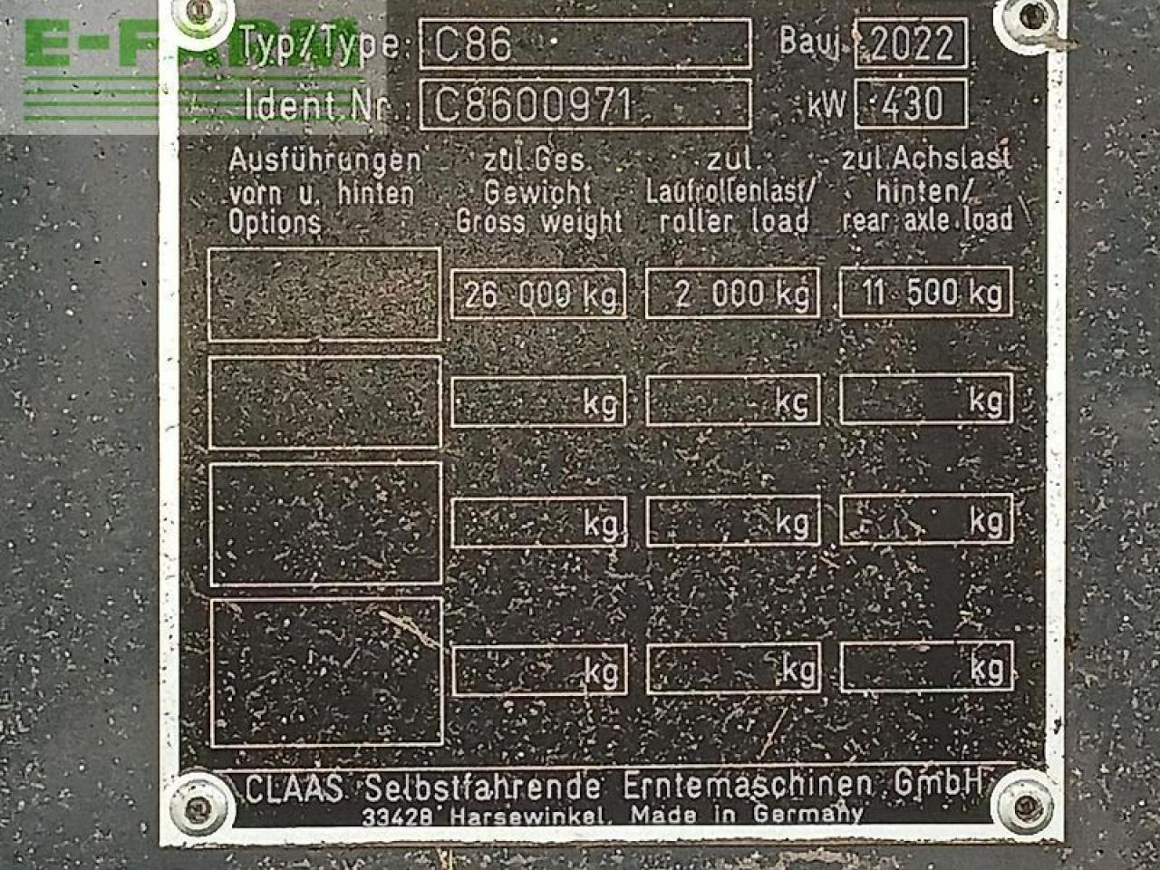 CLAAS lexion 8700 tt - Kombain: pilt 4 CLAAS lexion 8700 tt - Kombain: pilt 4