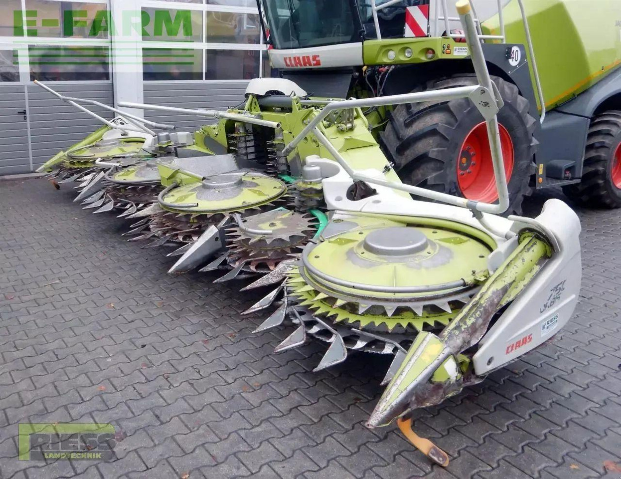 CLAAS orbis 750 auto contour - Maisikoristusmasin: pilt 1 CLAAS orbis 750 auto contour - Maisikoristusmasin: pilt 1