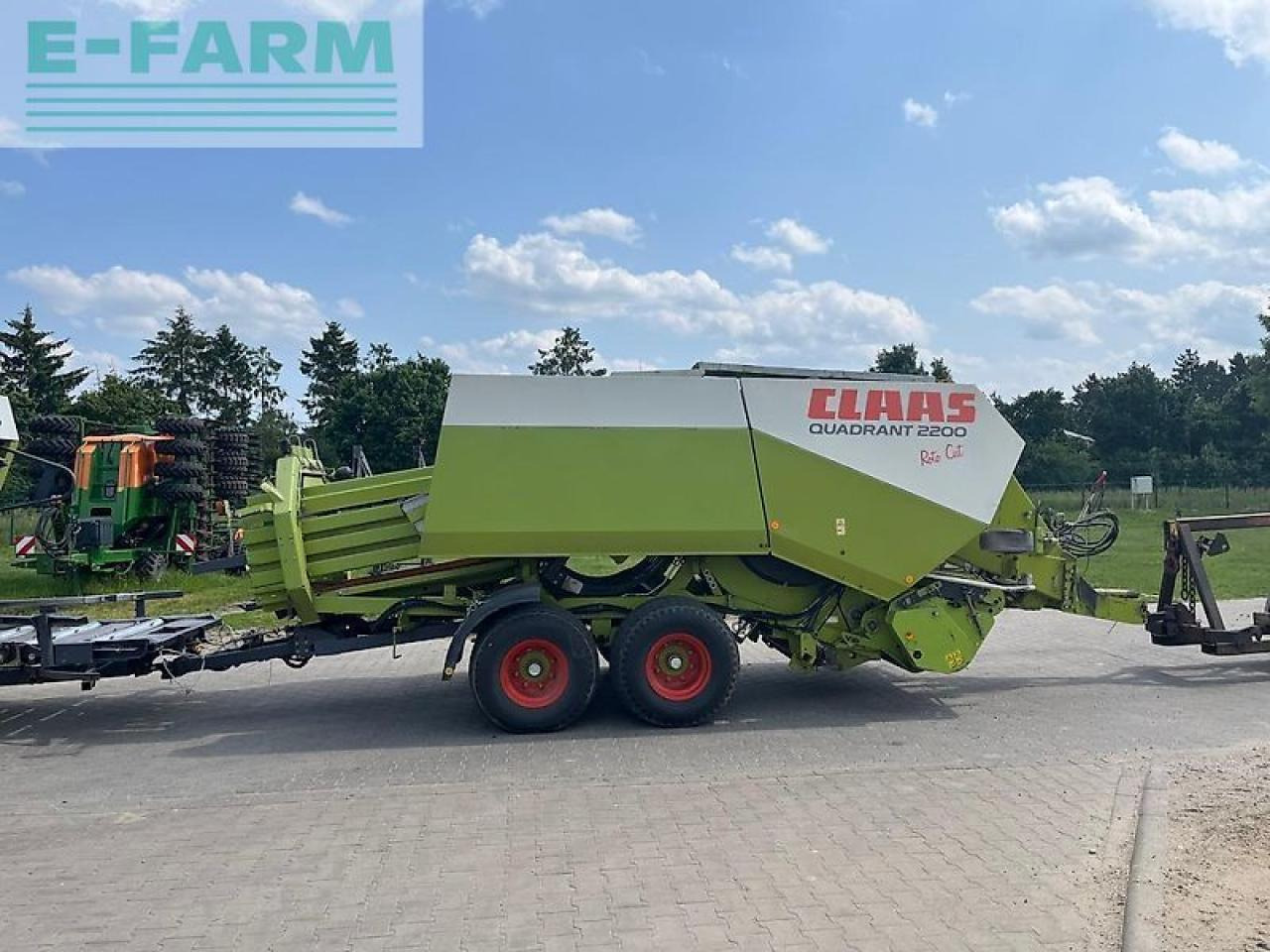 CLAAS quadrant 2200 rc - Heinapress, kandiline: pilt 3 CLAAS quadrant 2200 rc - Heinapress, kandiline: pilt 3