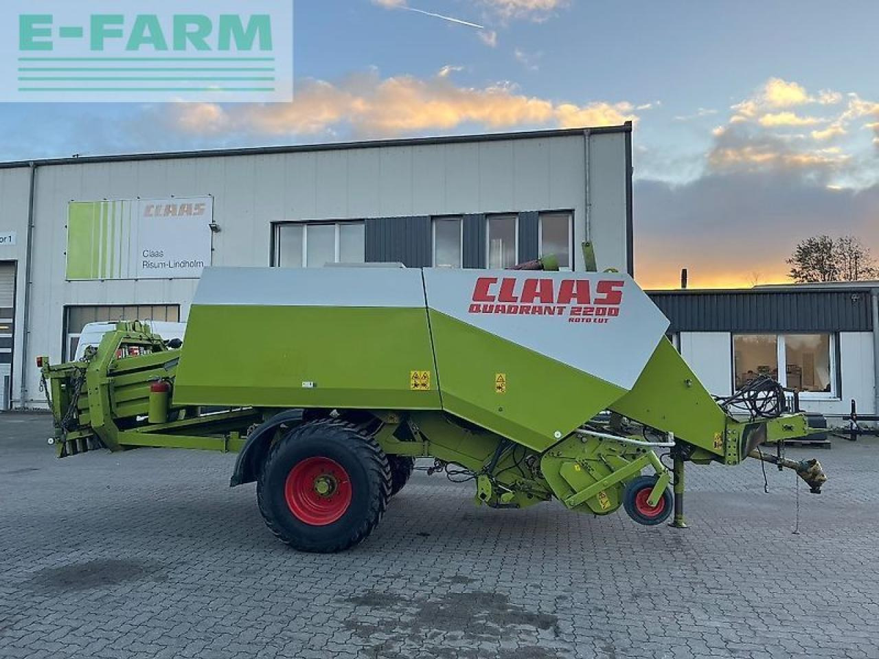 CLAAS quadrant 2200 rc - Heinapress, kandiline: pilt 1 CLAAS quadrant 2200 rc - Heinapress, kandiline: pilt 1